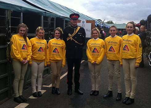 Kings Troop inspection