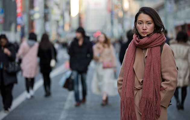 Japan&#039;s Secret Shame. Picture shows: Shiori Ito in Tokyo