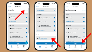 Steps for how to set up a routine on Alexa