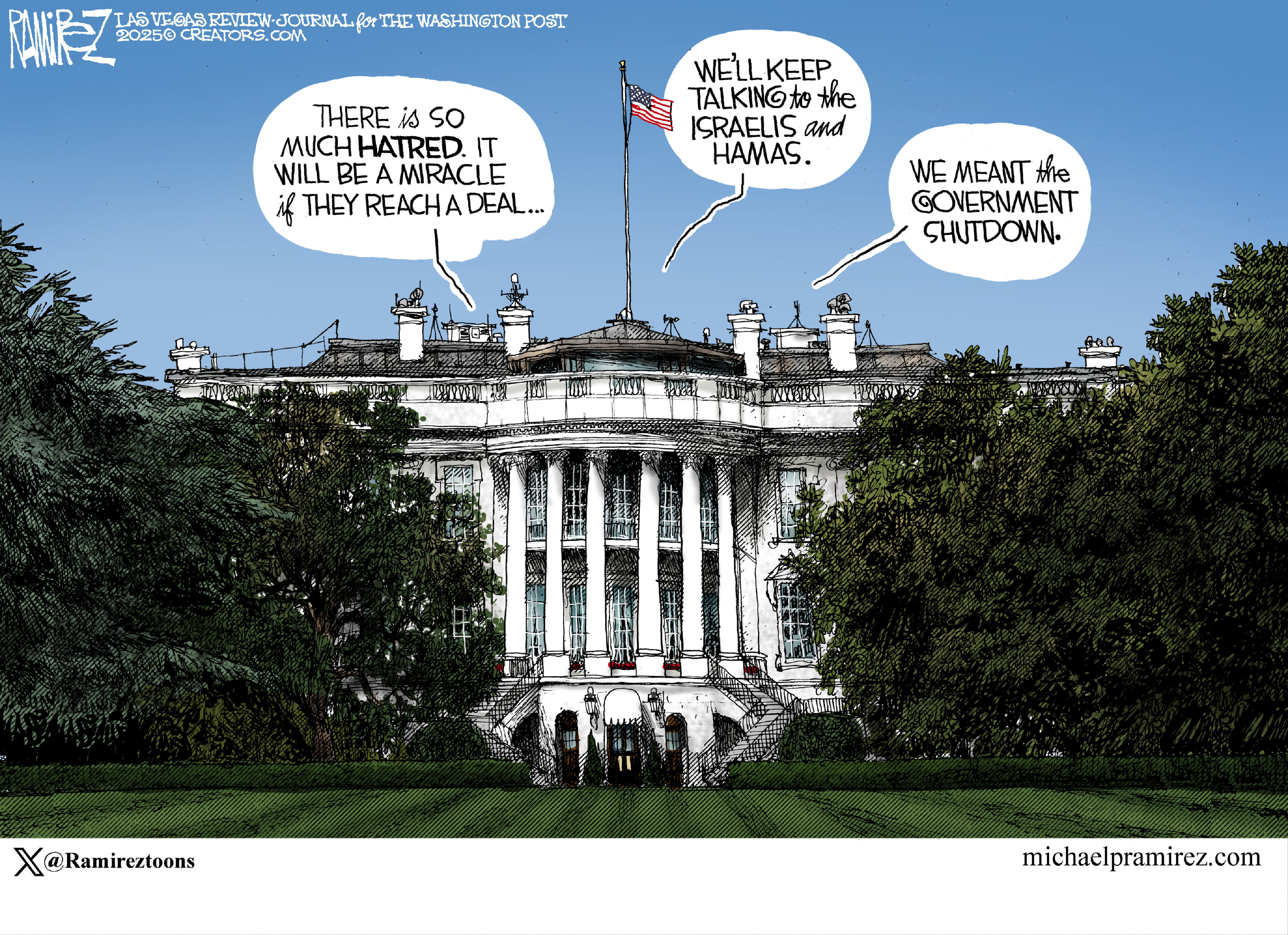 Political cartoon