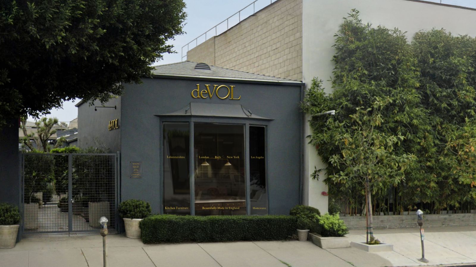 deVOL Kitchens&#039; new LA store exterior