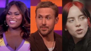 danielle brooks on the view, ryan gosling on the graham norton show, billie eilish during the hollywood reporter interview