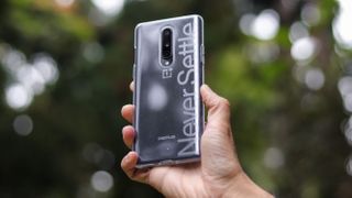 The new designer case that comes included with the phone
