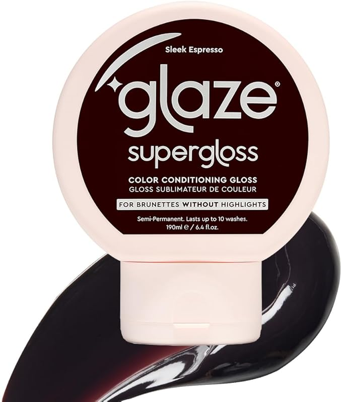 Glaze, Supergloss Color Conditioning Gloss in Sleek Espresso