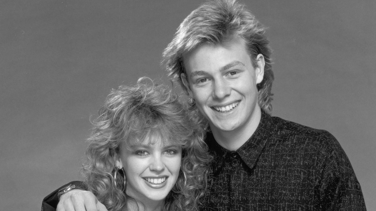 Kylie Minogue and Jason Donovan