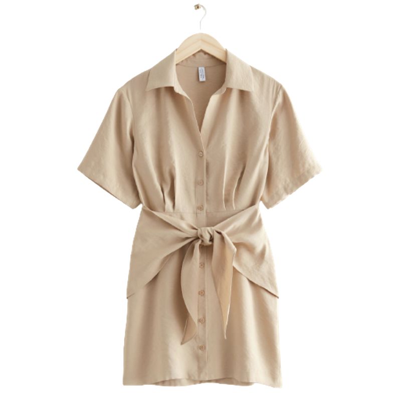 & Other Stories Shirt Mini Dress