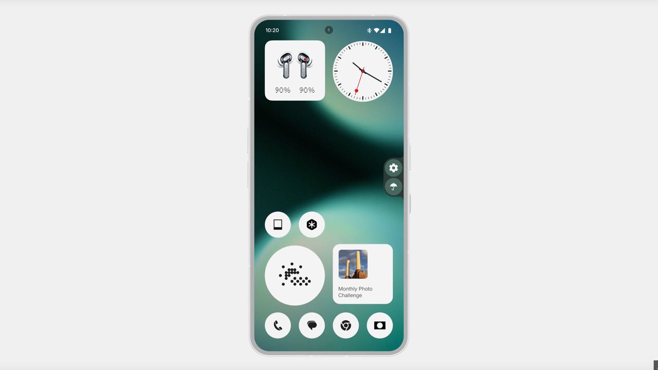 Images showcasing Nothing OS 4.0's new features