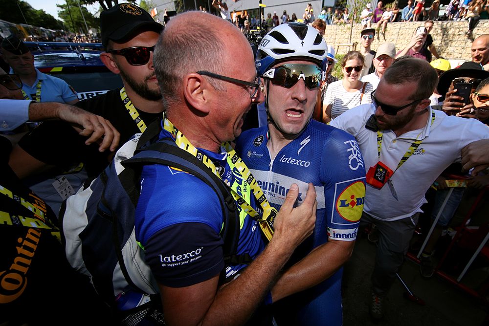Elia Viviani (Deceuninck-QuickStep) wins stage 4 at the Tour de France