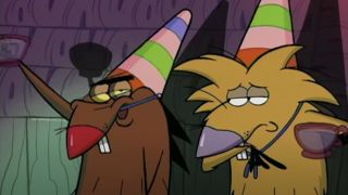 Norb and Dagget on The Angry Beavers
