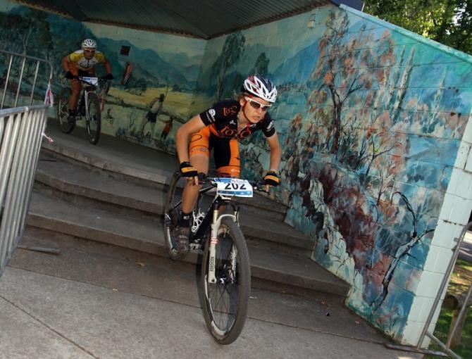 Emily Parkes leads Katherine O'Shea
