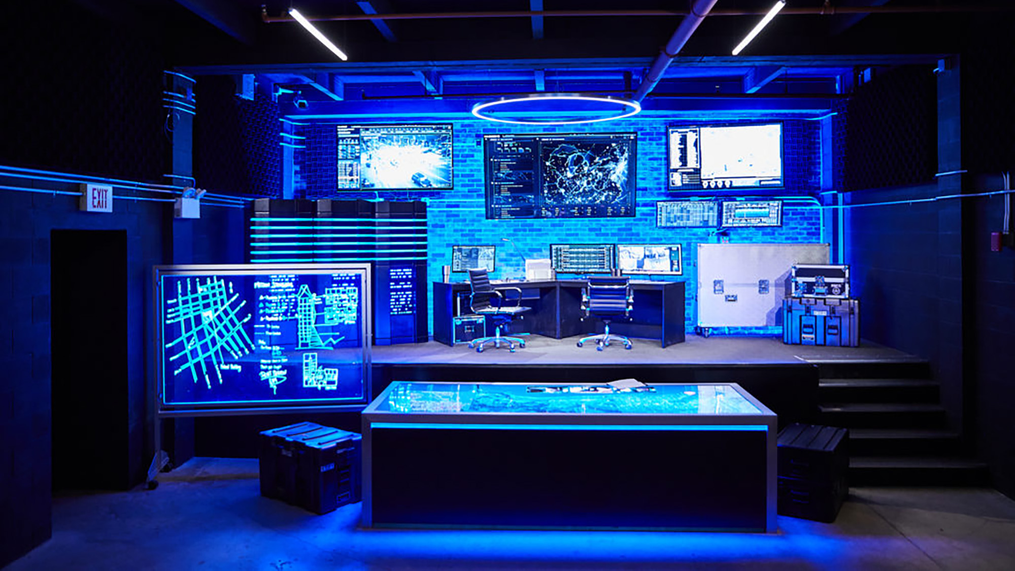 A look at Tej's room on the soon-to-be defunct Fast and Furious: Supercharged ride. 