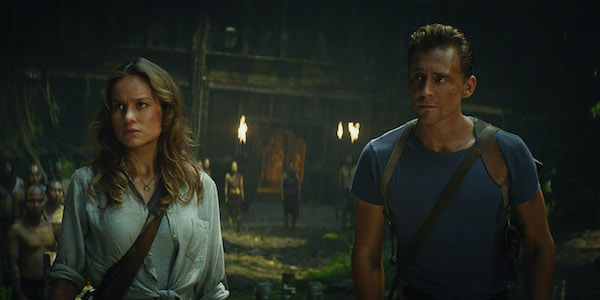 Tom Hiddleston and Brie Larson in Kong: Skull Island