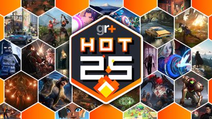 Hot 25 hero image showing multiple video games coming out in 2026