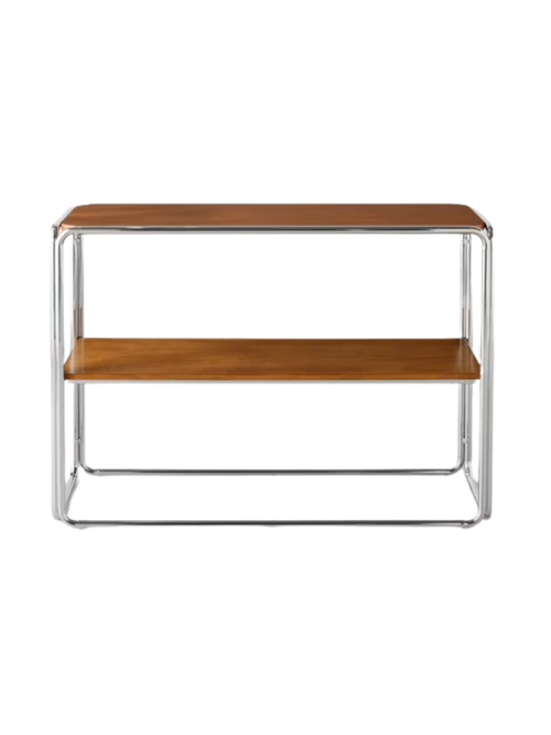 Console Table With Chrome Frame