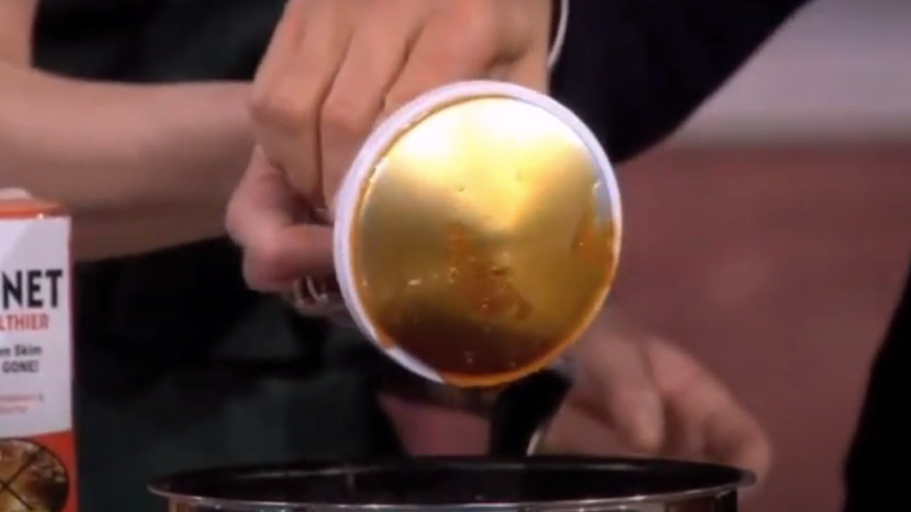 Demonstration of Fat Magnet on The Dr. Oz Show