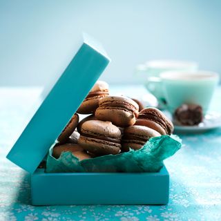 Chocolate Macarons