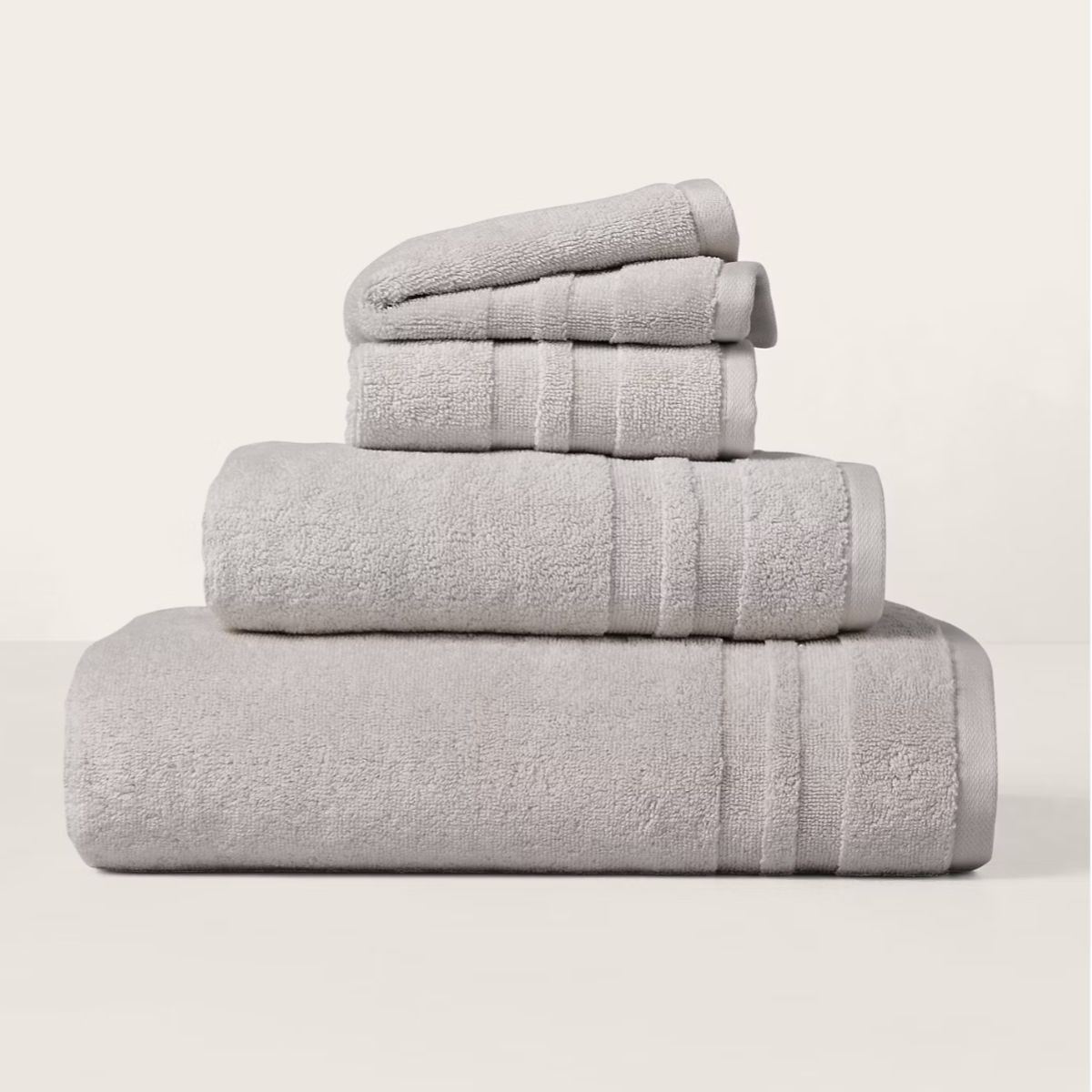 Grey towels