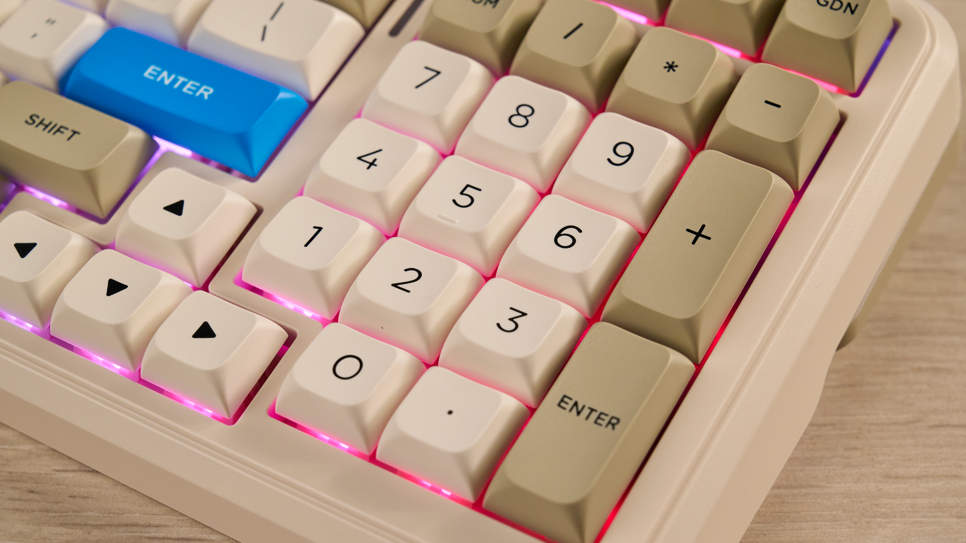 A colorful MCHOSE K99 V2 mechanical keyboard for productivity