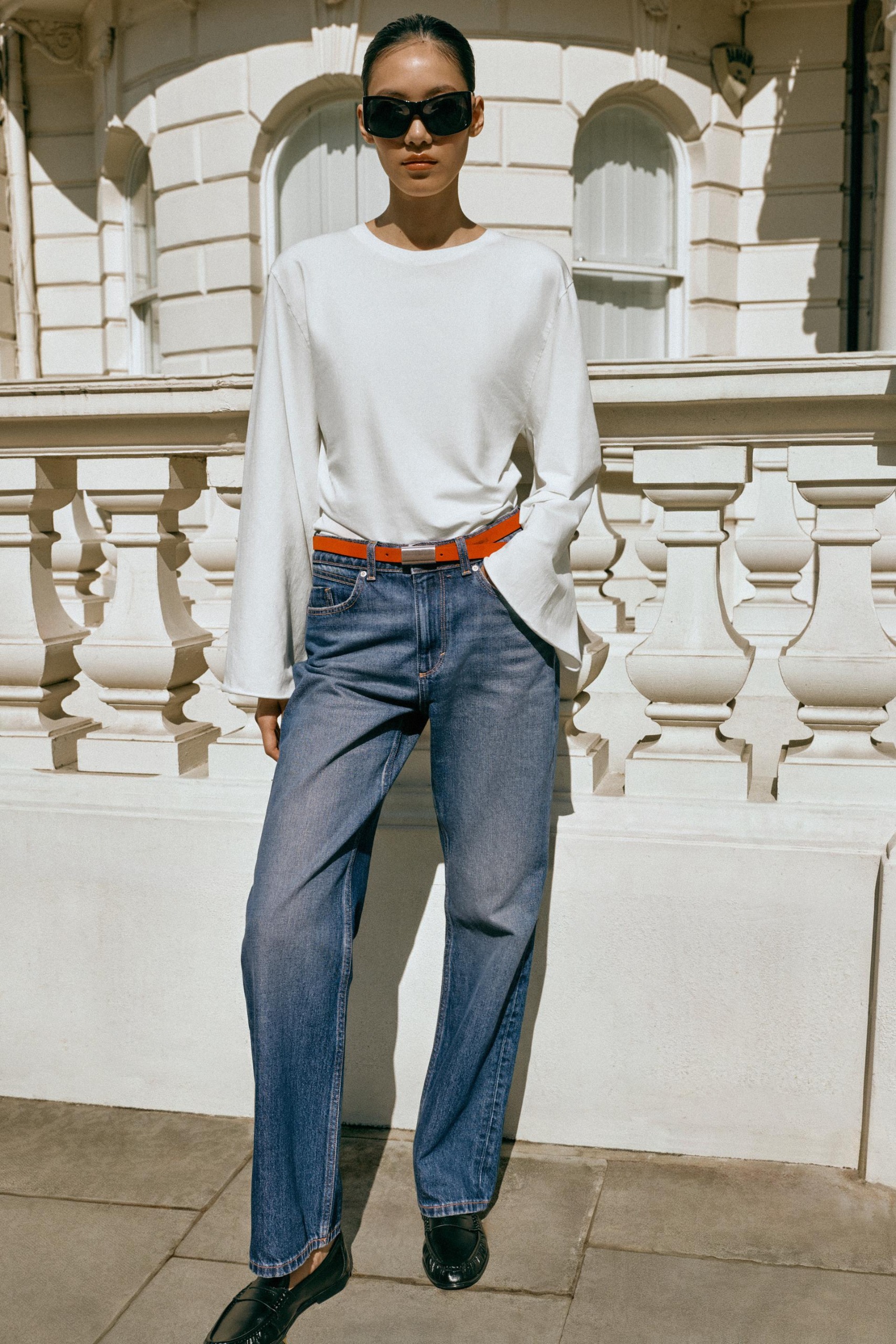 Z1975 High Rise Regular Long Length Jeans - Blue - 25 (us 0)