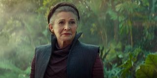 Carrie Fisher as Leia Organa in Star Wars: The Rise of Skywalker