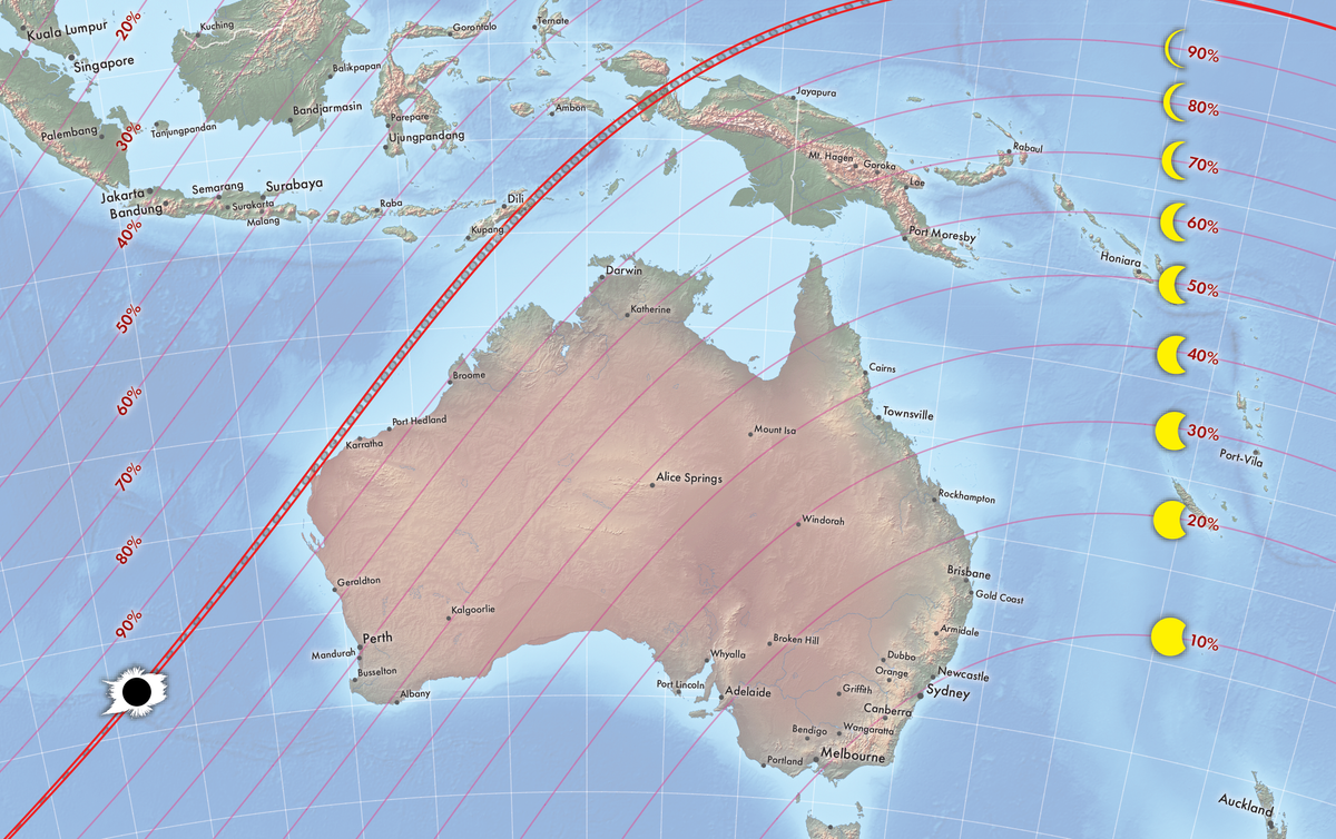 April 20 hybrid solar eclipse: An observer's guide | Space