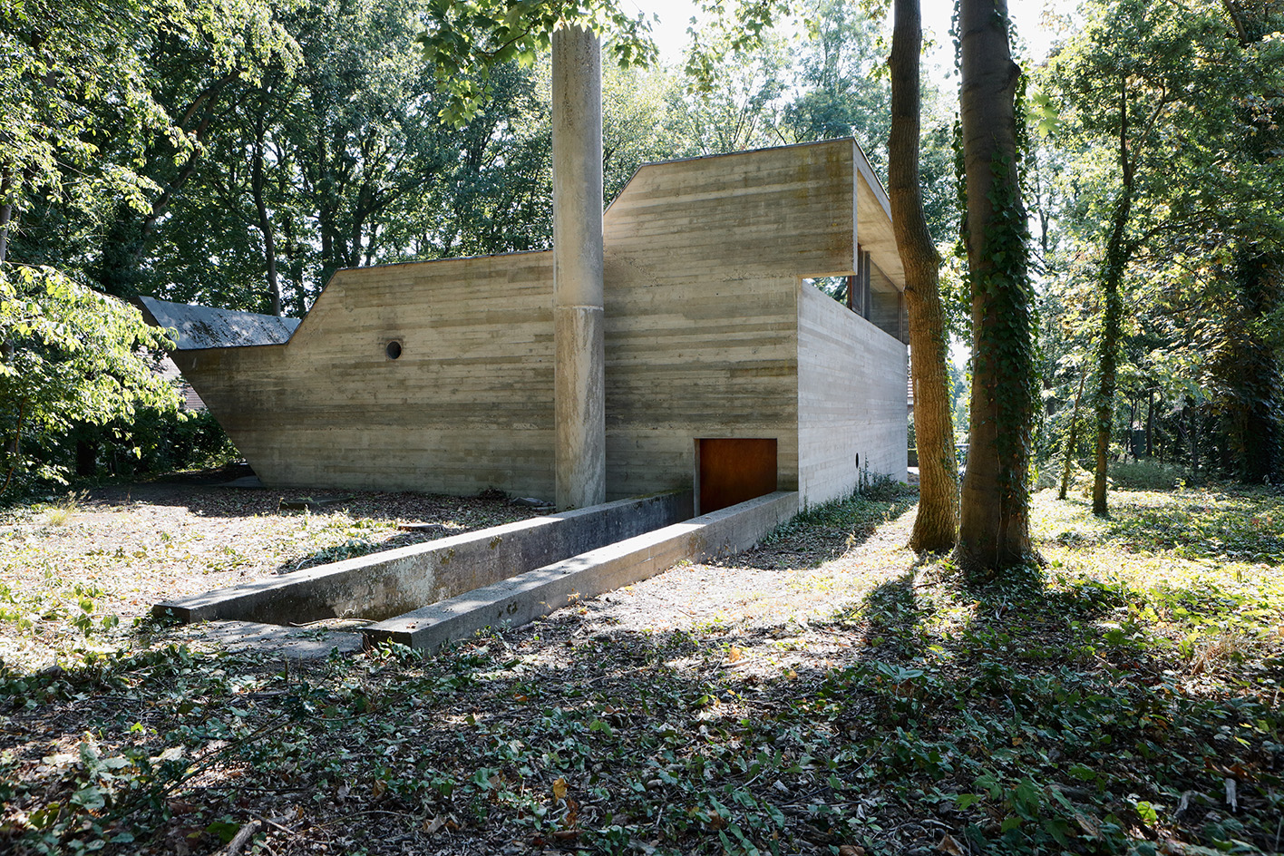 Van Wassenhove House, 1974. &amp;copy; Juliaan Lampens. Photo Rik Vannevel