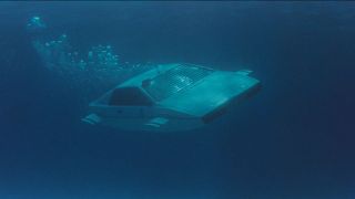 James Bond underwater car