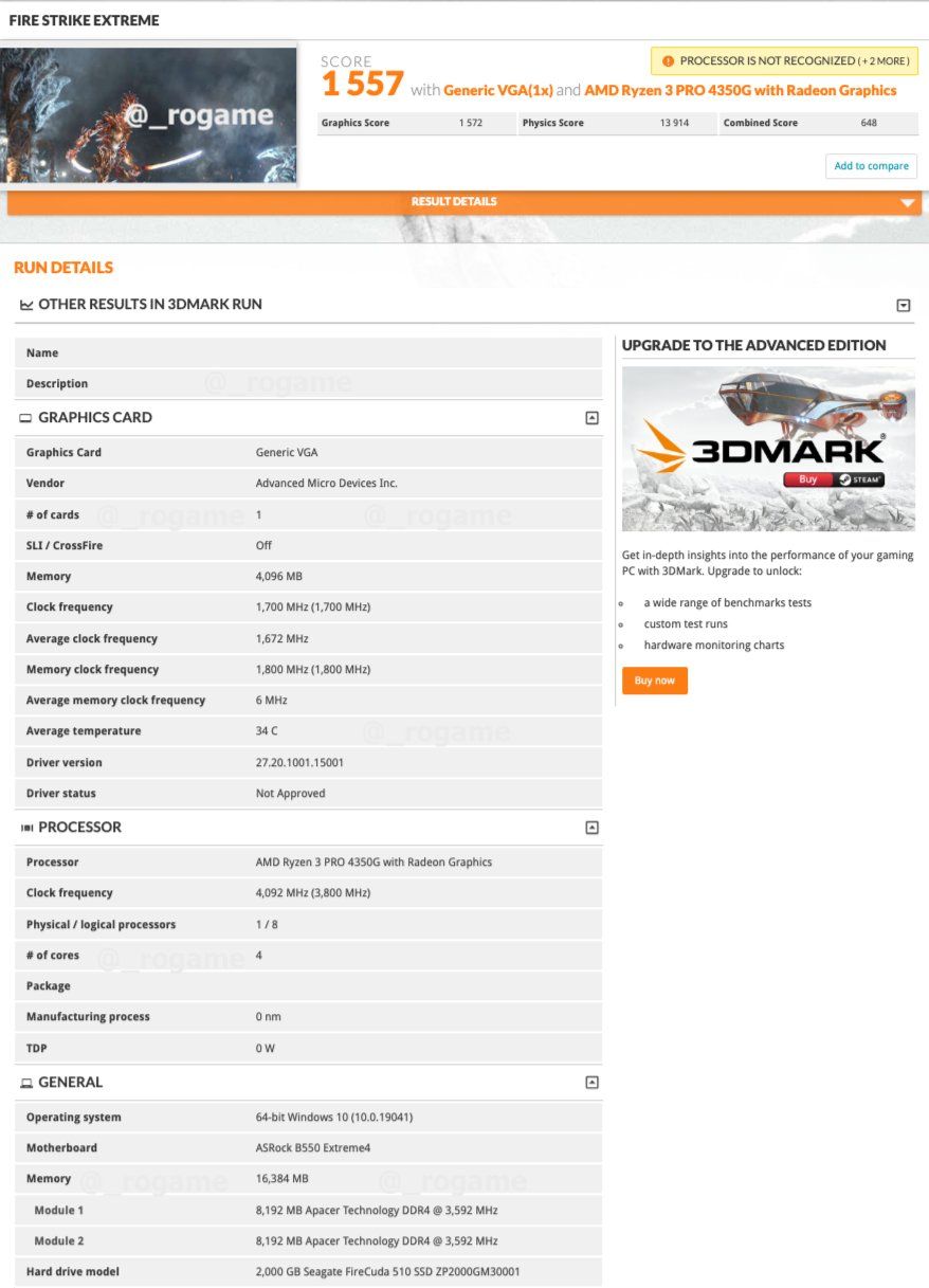Ryzen 3 Pro 4350G
