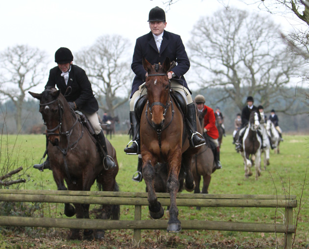 Hursley Hambledon Hunt new years eve 31 12 2014