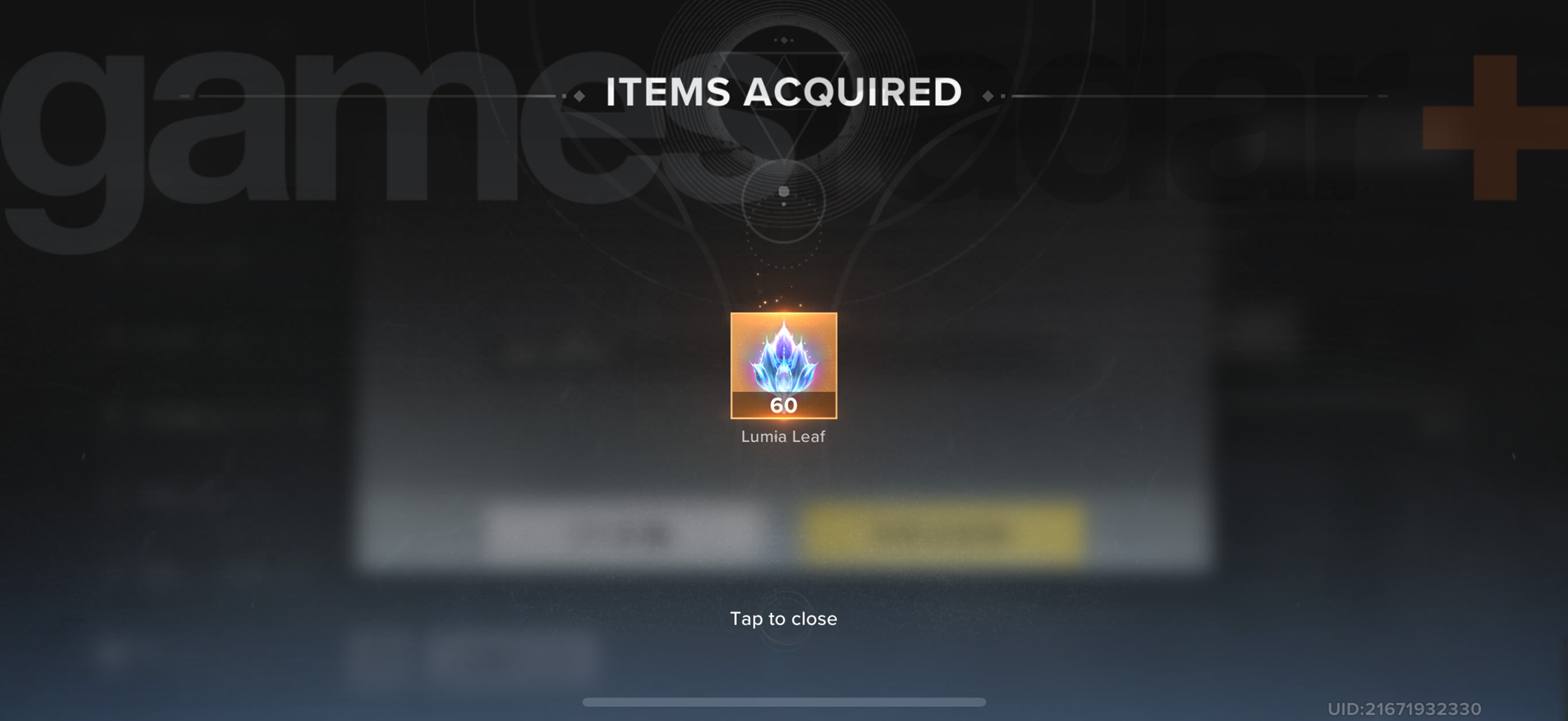 Redeeming one of the Destiny Rising codes for rewards