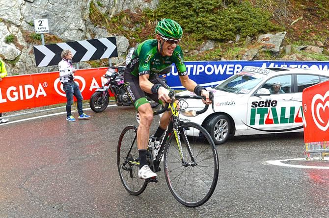Pierre Rolland (Europcar) fought to a third place finish on the stage.