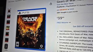 Gears of War on PlayStation via Amazon