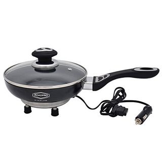 Roadpro Rpsl-335 12v Portable Frying Pan Frying Pan Black Small