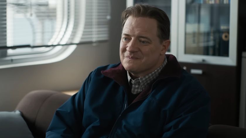 Brendan Fraser as Phillip in Rental Family.