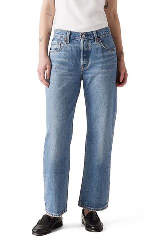 501® 90's style straight leg ankle jeans