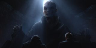 Supreme Leader Snoke in The Force Awakens