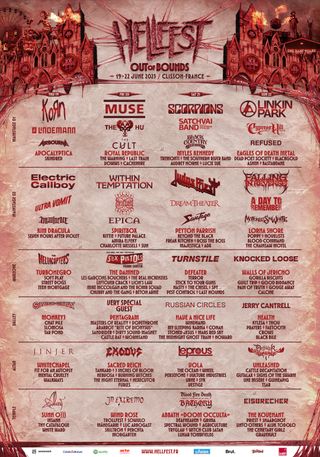 Hellfest 2025 poster