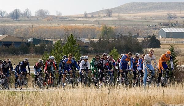 The new team out training around Boulder.