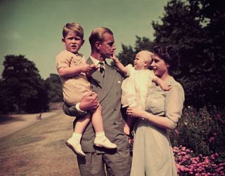 Prince Phillip, The Queen, King Charles and Princess Anne