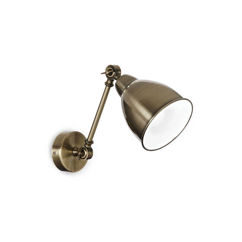 Newton Wall Light - Burnished Brass