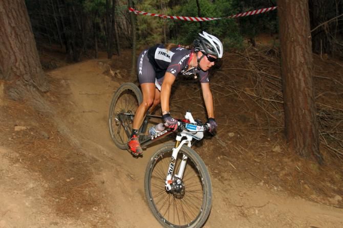 Bec Henderson leads