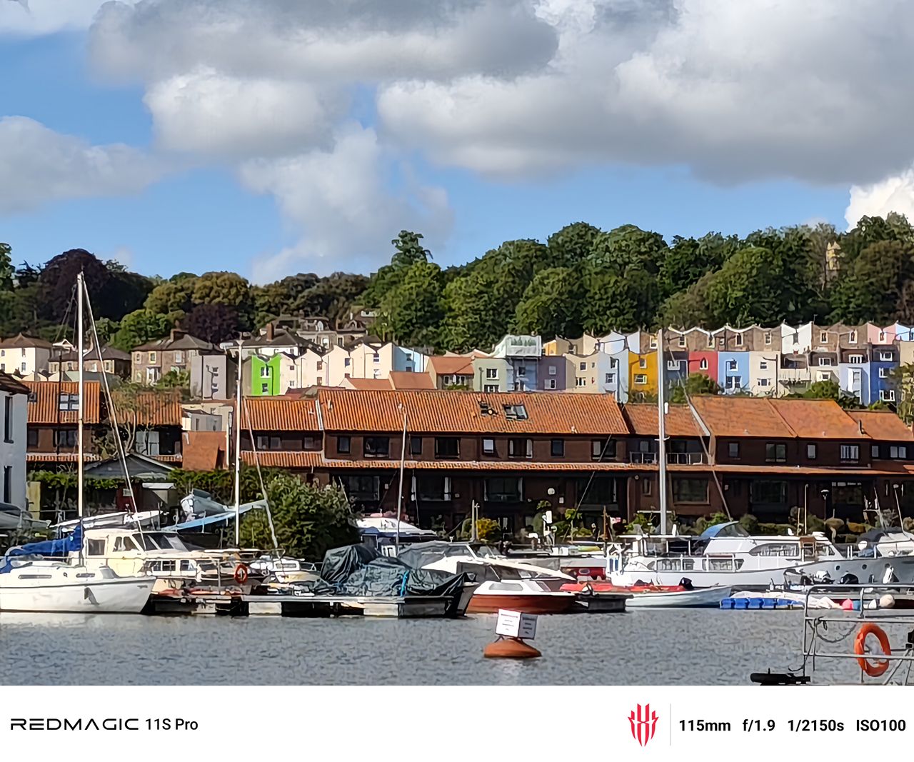Photos of a harbor taken on the RedMagic 11S Pro