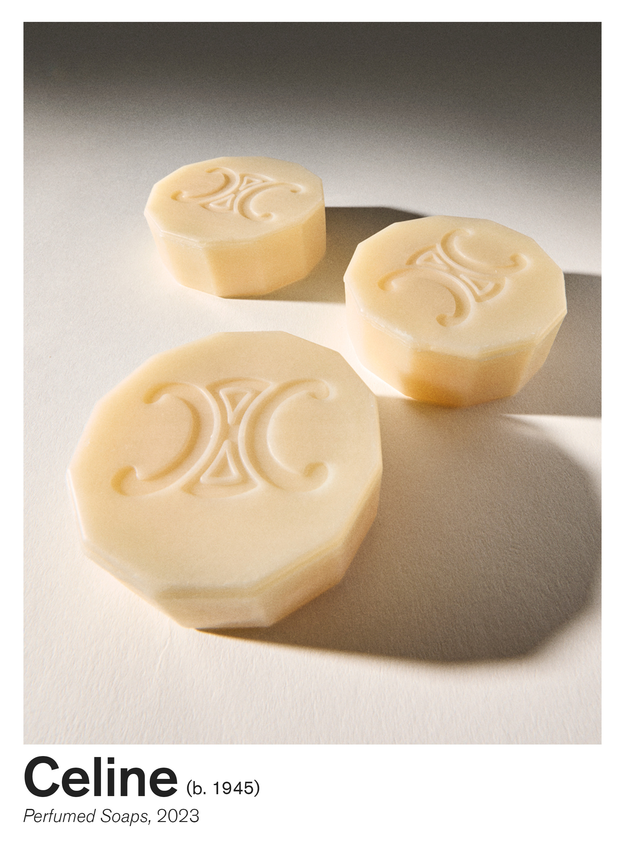 Three Celine Perfumed Soaps