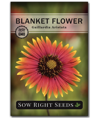 packet of blanket flower seeds