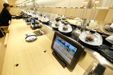 Photo of Kura Sushi, a Japanese conveyor belt sushi restaurant chain