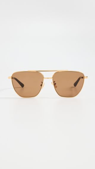 Light Ribbon Double Bridge Aviators