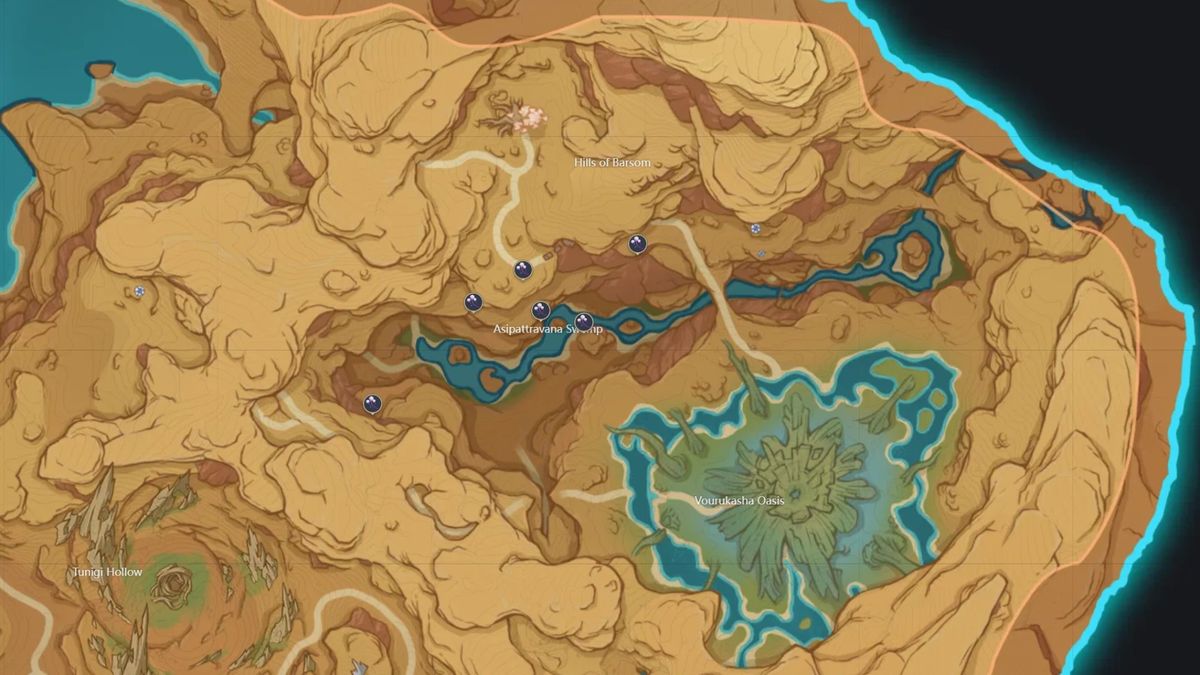 Genshin Impact Udumbara Pistil locations
