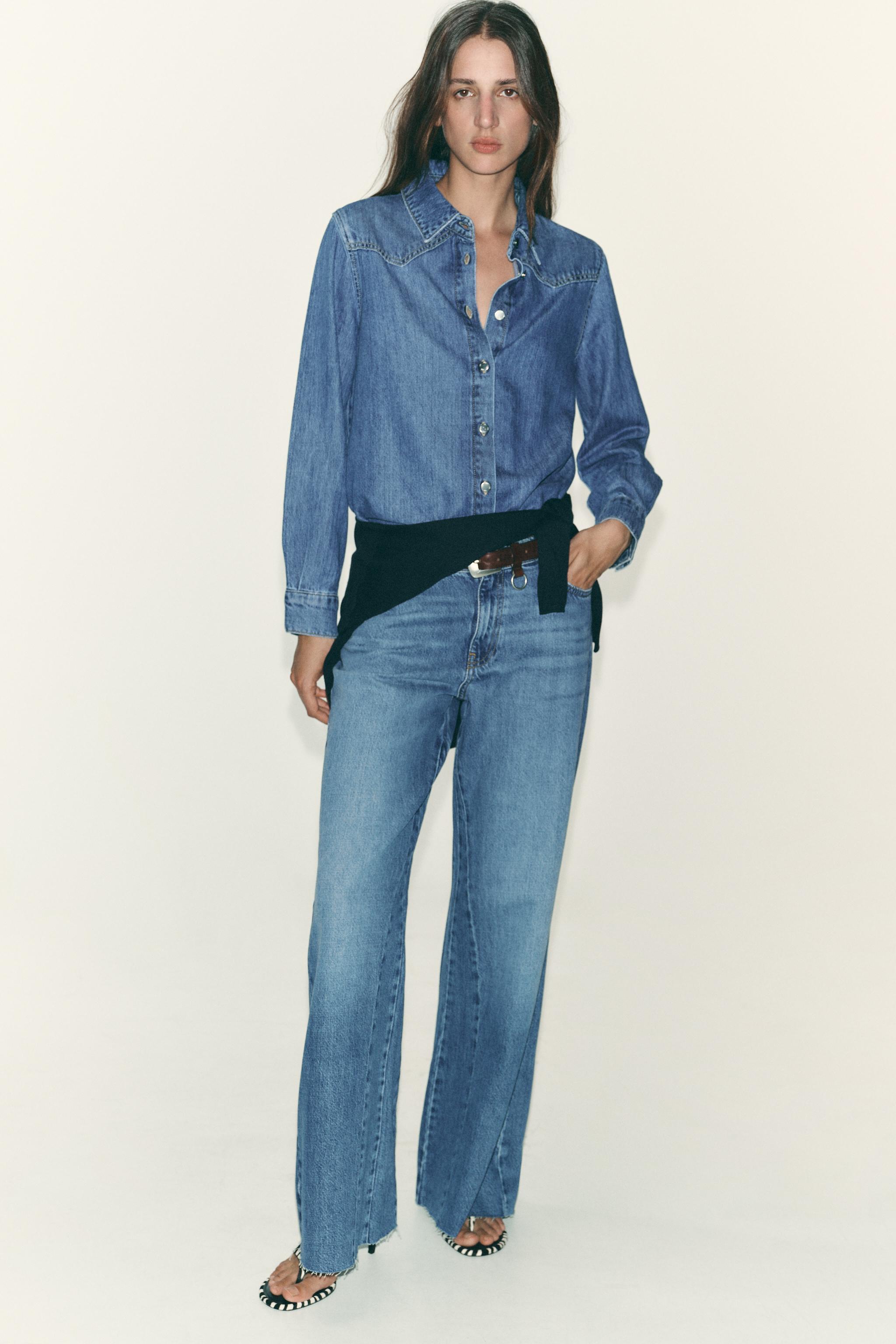 Z1975 High Rise Wide Leg Jeans