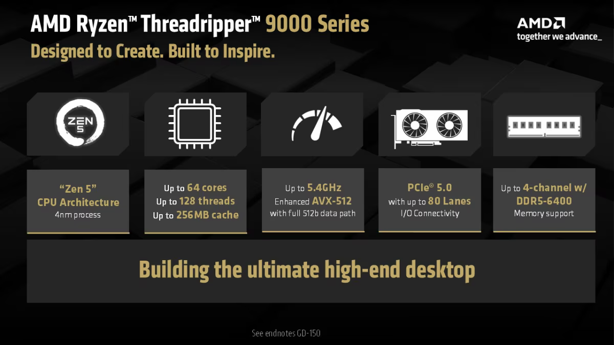 AMD Threadripper 9000 series