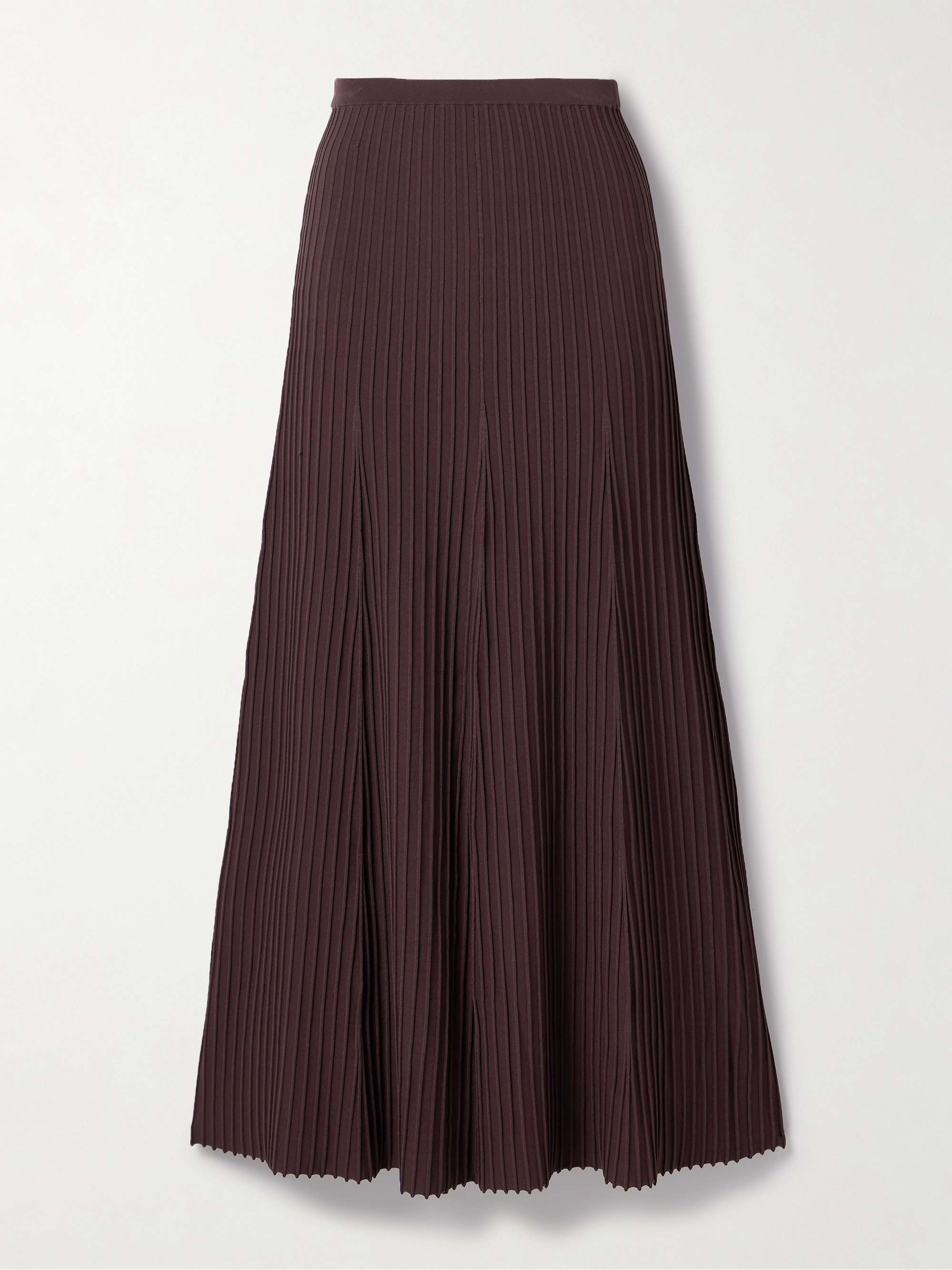 Juno Ribbed-Knit Maxi Skirt
